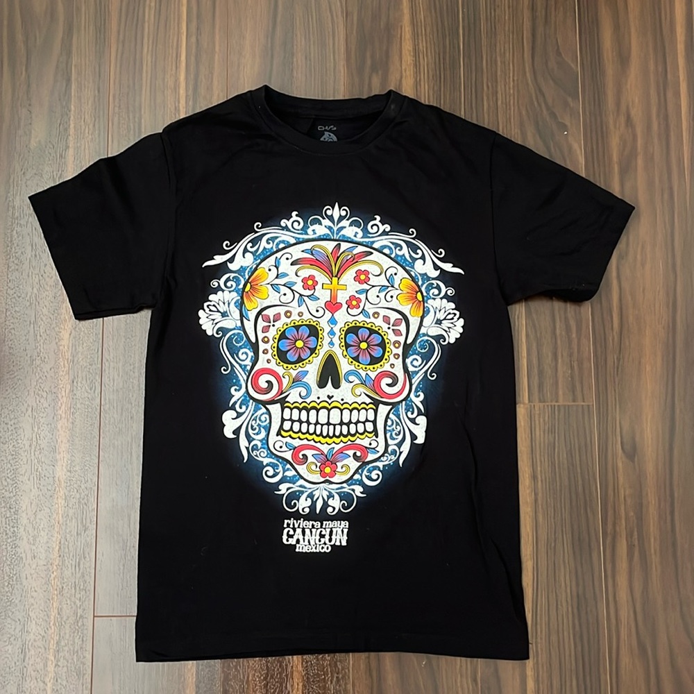 Cancun Skull Tee